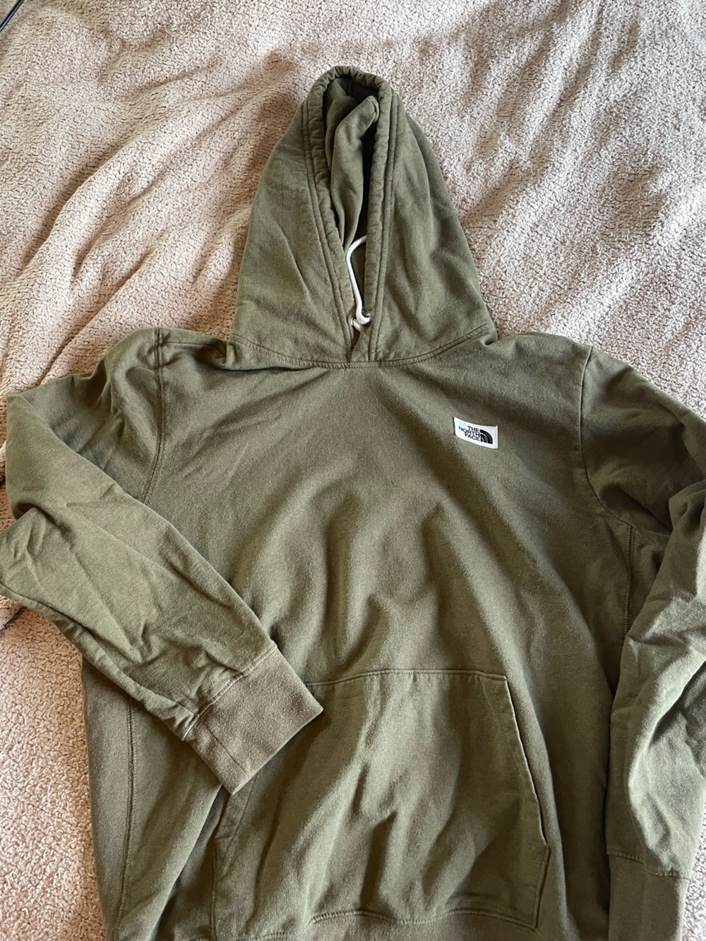 The North Face Olive Green Pullover Hoodie